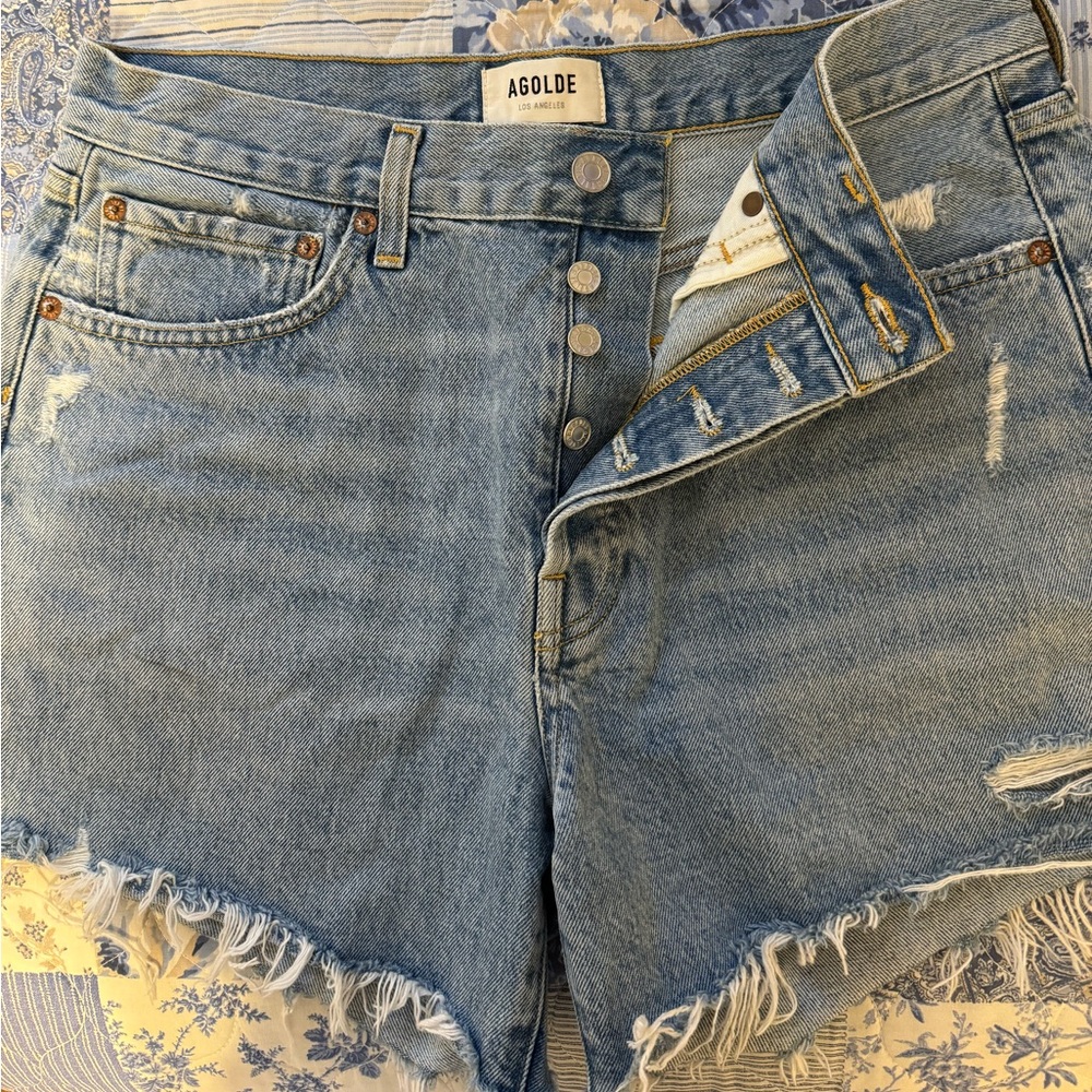 AGOLDE Parker Long Short in color swapmeet - Picture 2 of 7